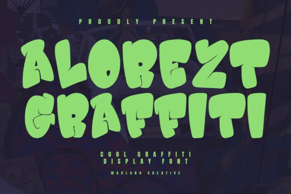 Alorezt Graffiti: A Bold Display Font That Brings Urban Energy to Web Design
