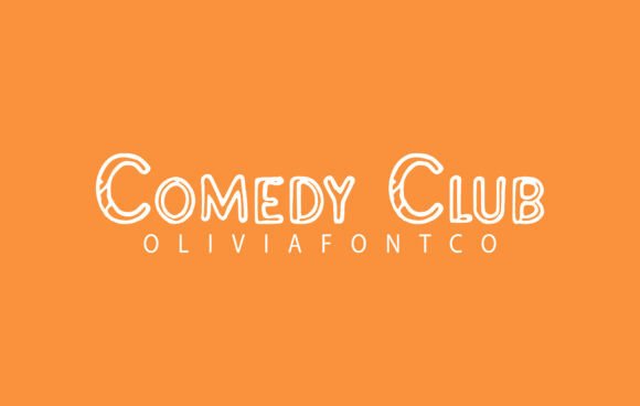 Comedy Club: A Handwritten Font for Editorial Design