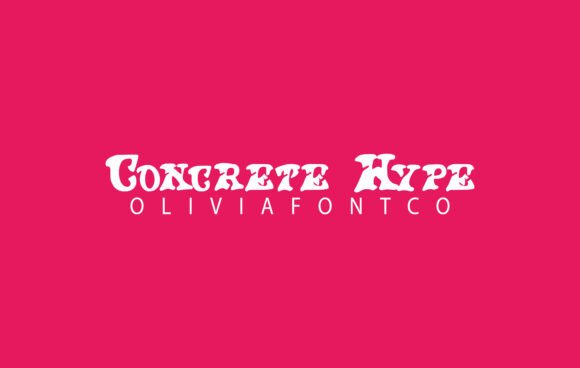 Concrete Hype Font: Romantic Handwritten Typeface for Campaigns