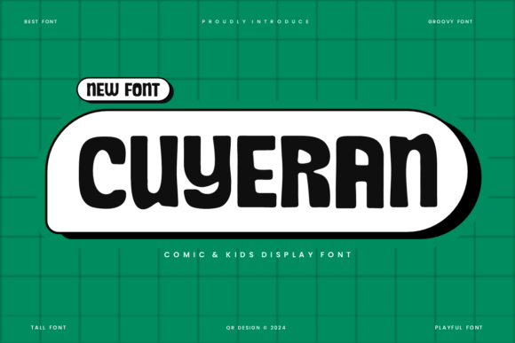 Cuyeran Font: A Bold Typeface for Web Design Projects
