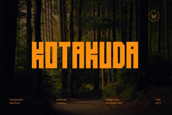 Discovering the Kotakuda Font for Handmade Labels and Shop Branding