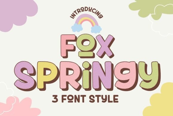 Fox Springy: A Playful Display Font for Business