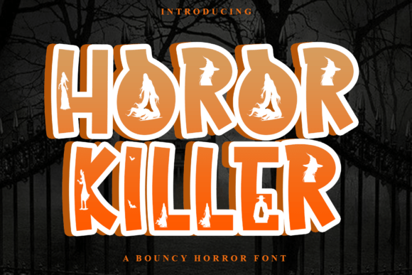 Horor Killer: A Display Font for Bold Editorial Impact