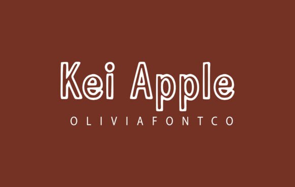 Kei Apple: A Romantic Handwritten Font for Editorial Design