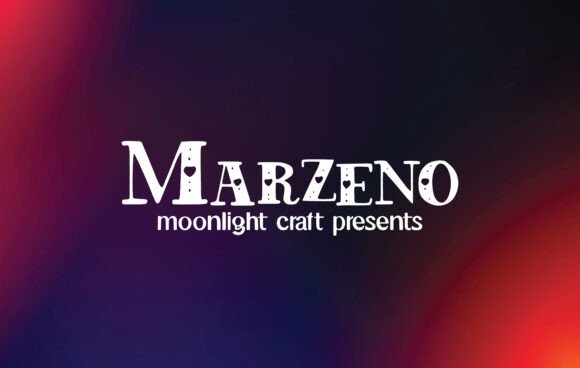 Marzeno: A Lovely Handwritten Font for Creative Makers