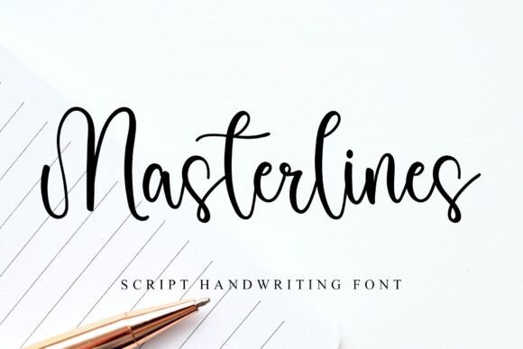 Masterlines: A Script Font That Adds Heart to Your Brand
