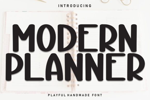 Modern Planner Font: Crafting Editorial Warmth