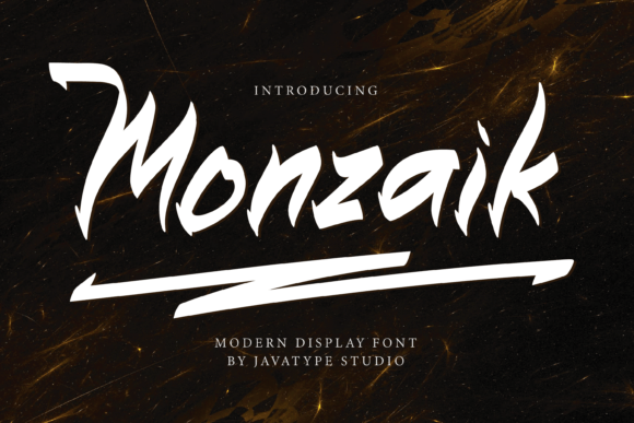 Monzaik: The Display Font That Elevates Small Business Branding