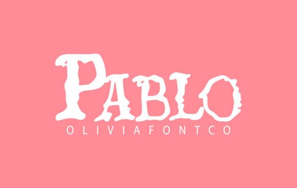 Pablo: A Romantic Handwritten Font for Editorial Design