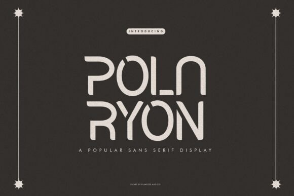 Polaryon: The Sans Serif Font for Bold Marketing Campaigns