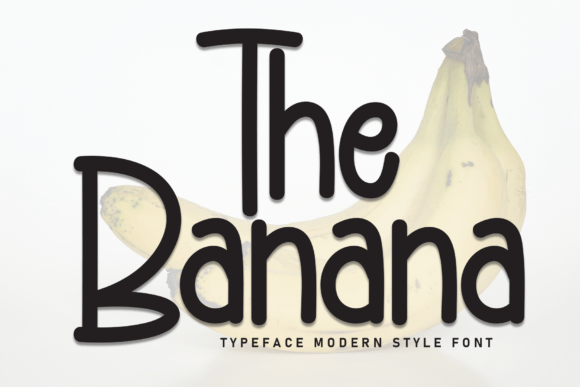 The Banana Font: A Friendly Handwritten Display for Web Projects