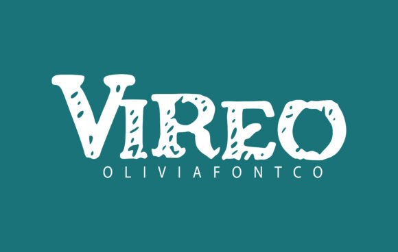 Vireo: A Romantic Handwritten Font for Crafters