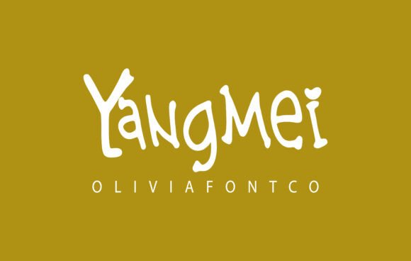 Yangmei: A Romantic Handwritten Font for Creative Campaigns